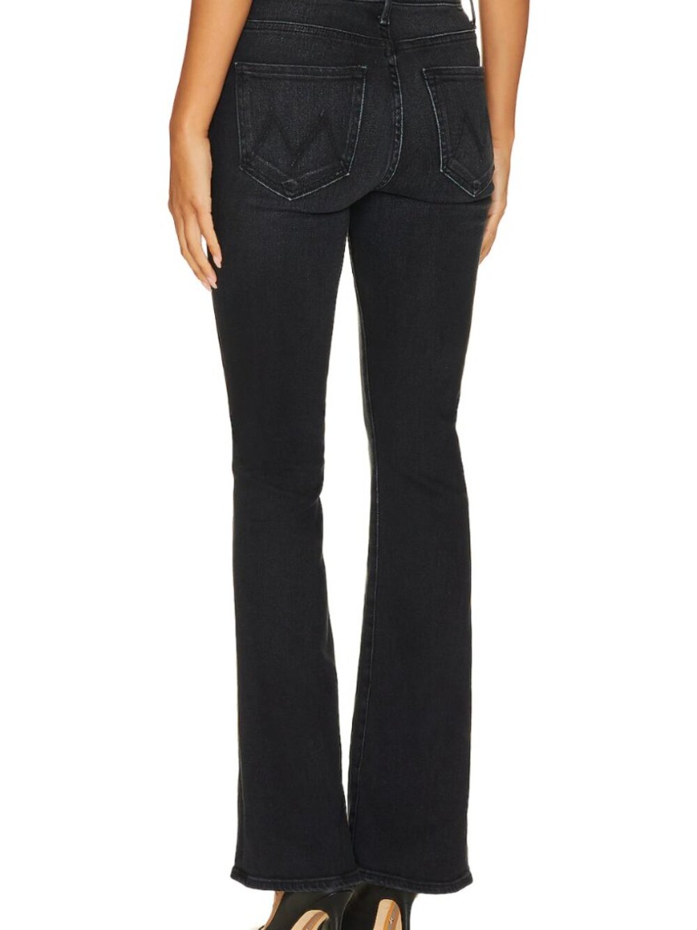 MOTHER The Weekender Mid Rise Flare Jeans 1585-965 in Deep End - Size 28 - Picture 2 of 10